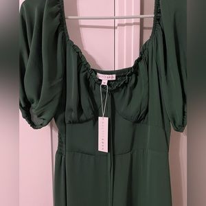 Baltic born medium cadence midi green dress